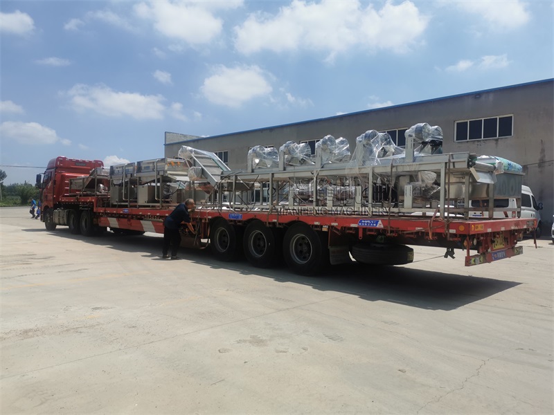 陕西延安蔬菜清洗沥水设备打包配送