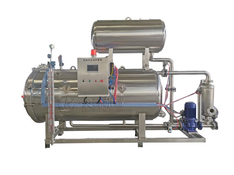   高压喷淋杀菌锅设备