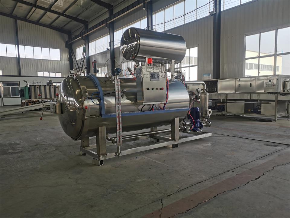   高压喷淋杀菌锅设备