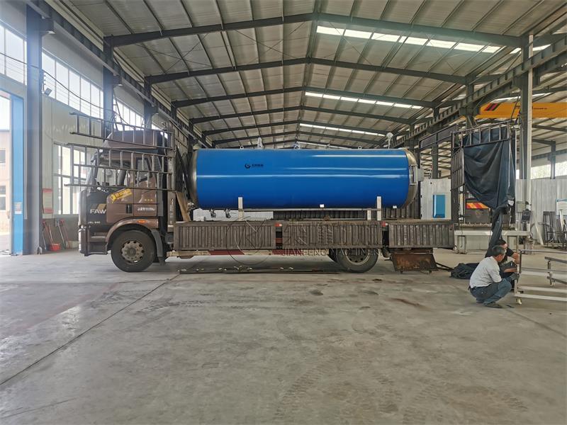 高温高压蒸润锅成功交付山西襄汾客户