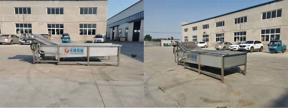 根茎类水浴气泡清洗机器设备