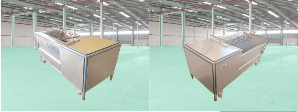 毛辊去皮清洗机